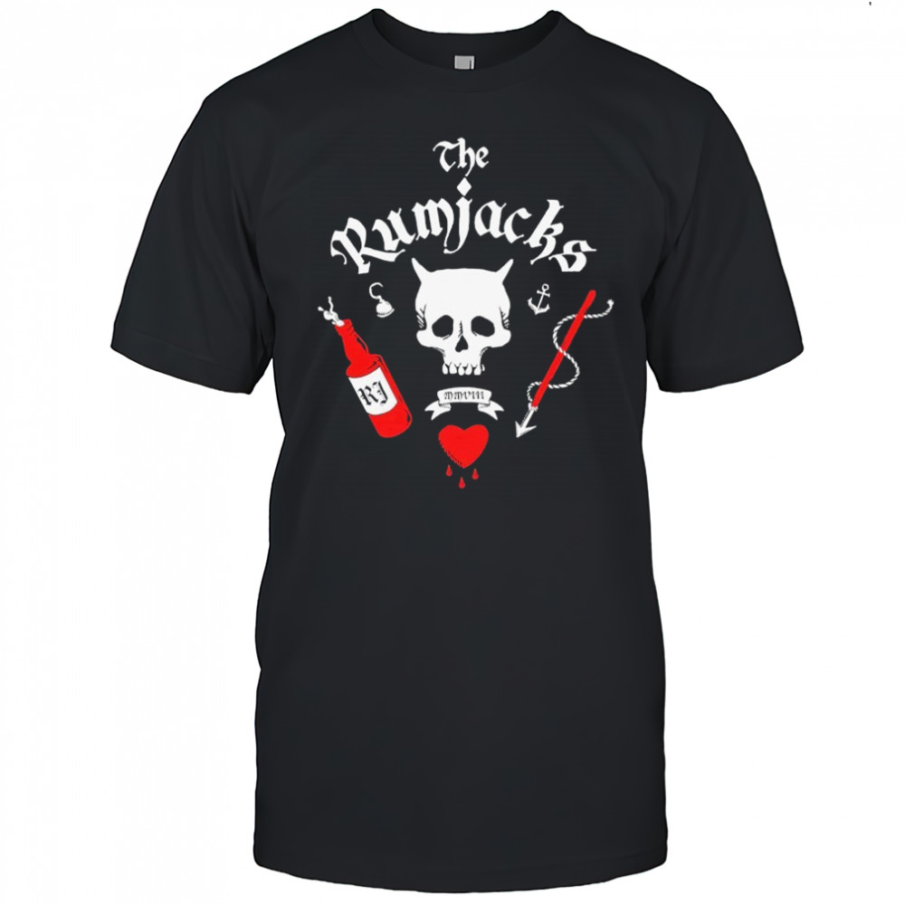 The Rumjacks Blackbeard Skull T-shirt