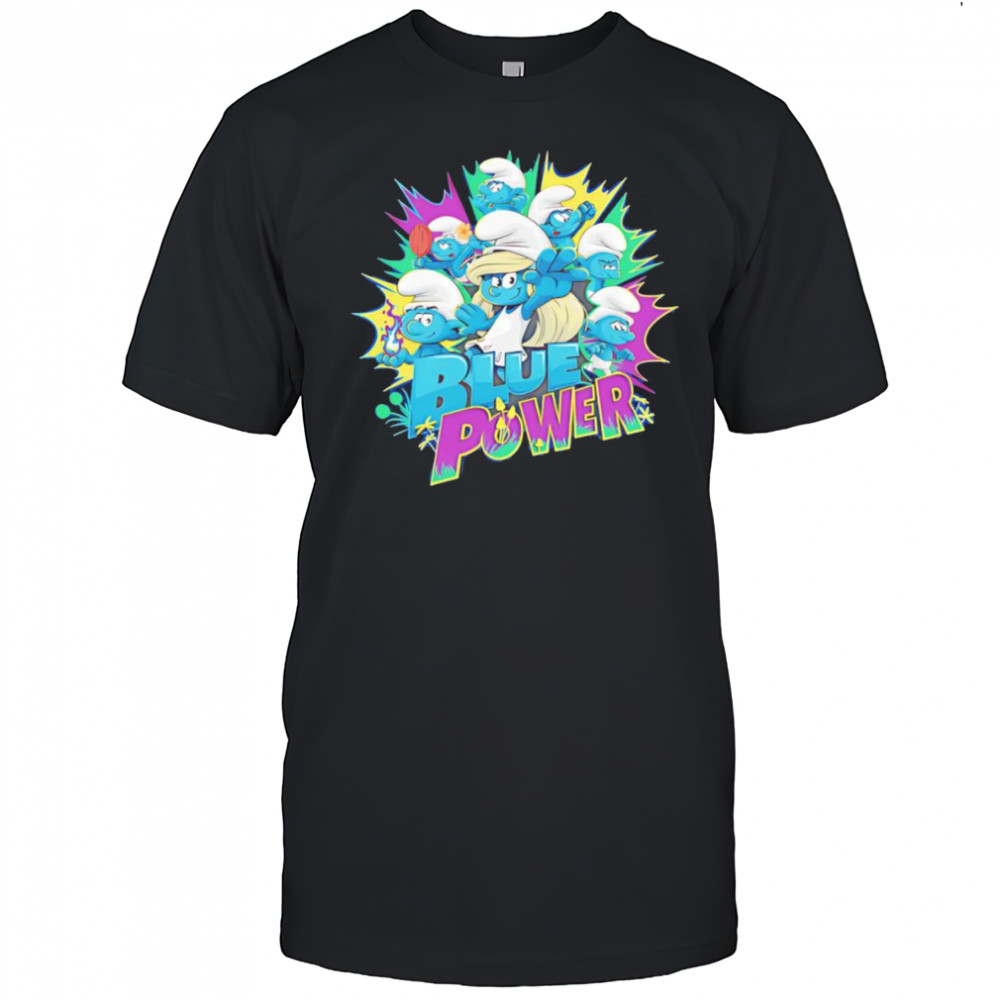 The Smurfs Movie Blue Power shirt