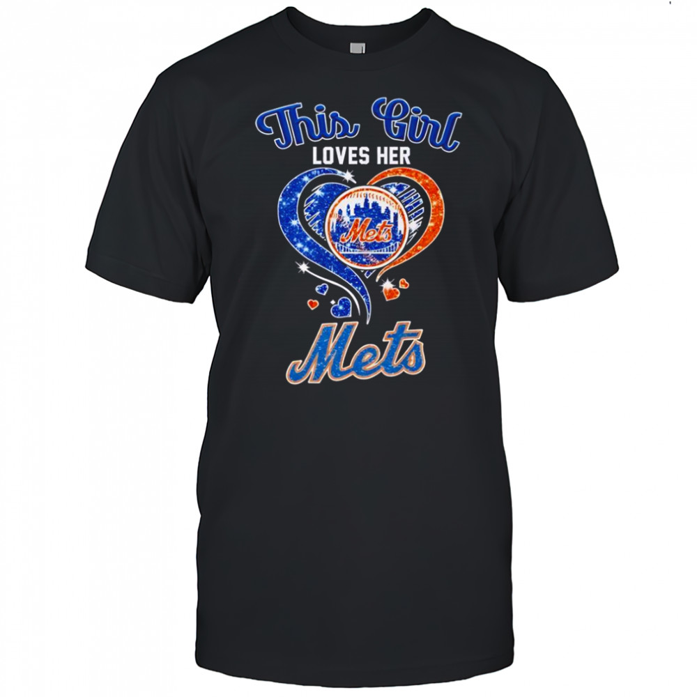 This Girl Loves Her New York Mets T-Shirt