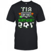 Tia Of The Birthday Boy Soccer Family Matching Party shirt