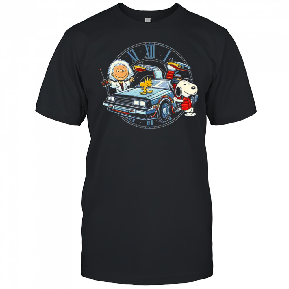 Time travel buddies Peanuts shirt