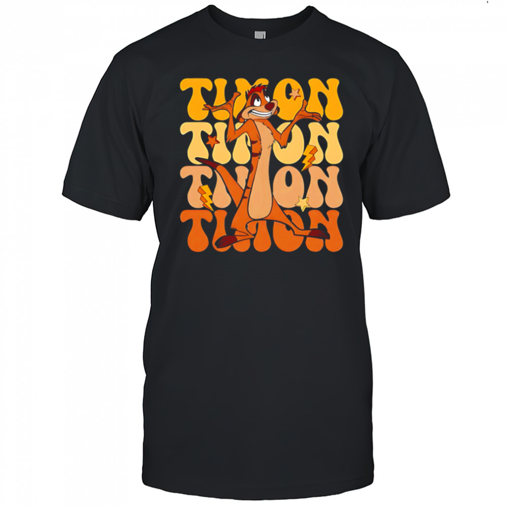 Timon repeat cartoon cute shirt