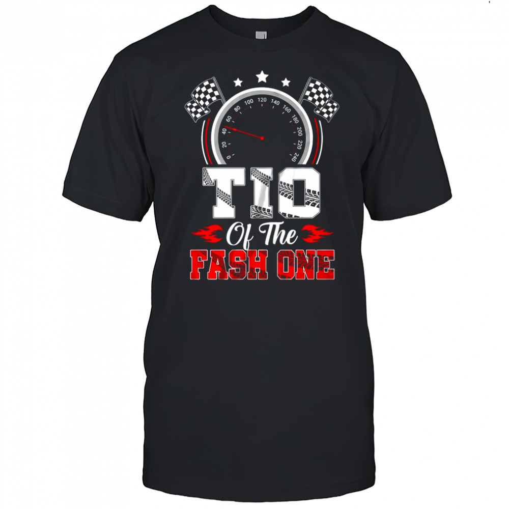 Tio Of The Fast One 1st Birthday Racing Car Family shirt