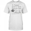To President Donald Trump Playing For Peace Cristiano Ronaldo T-Shirt