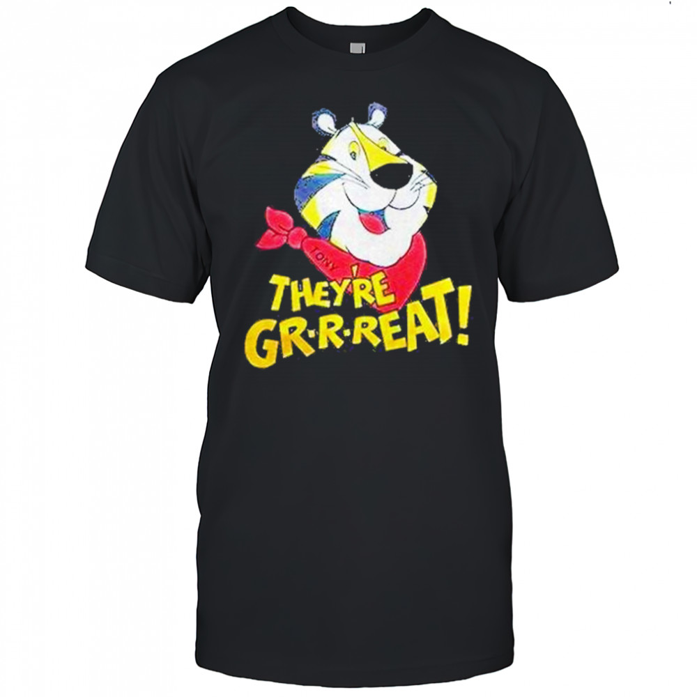 Tony Tiger Theyre Great Shirt