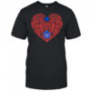 Toronto Maple Leafs Floral Pattern Heart logo shirt