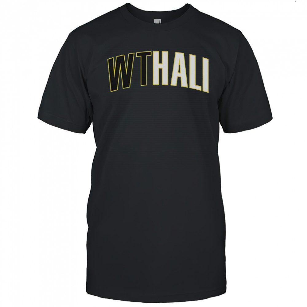 Tyrese Haliburton Indiana Pacers Wthali Text T-Shirt