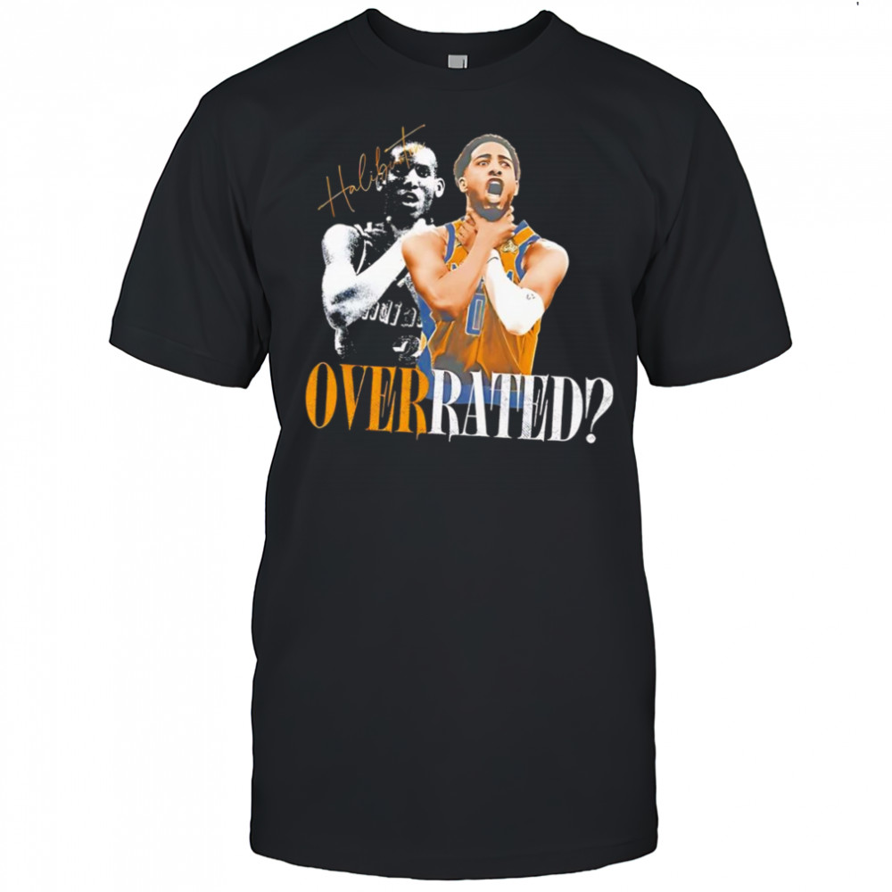 Tyrese Haliburton Overrated Essential shirt