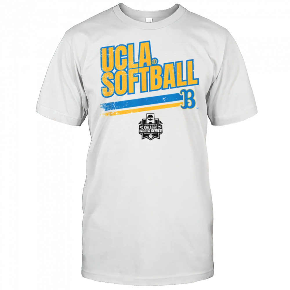 UCLA Softball_ Women’s College World Series Stripe T Shirt