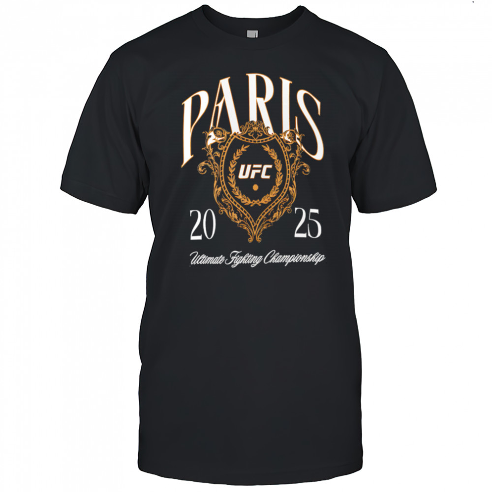 UFC Paris 2025 Ultimate Fighting Championship shirt