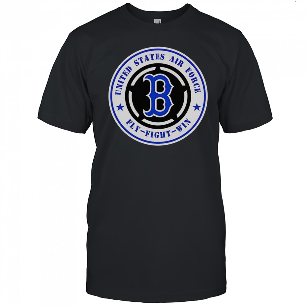 United States Air Force Fly-Fight-Win Boston Red Sox T-Shirt