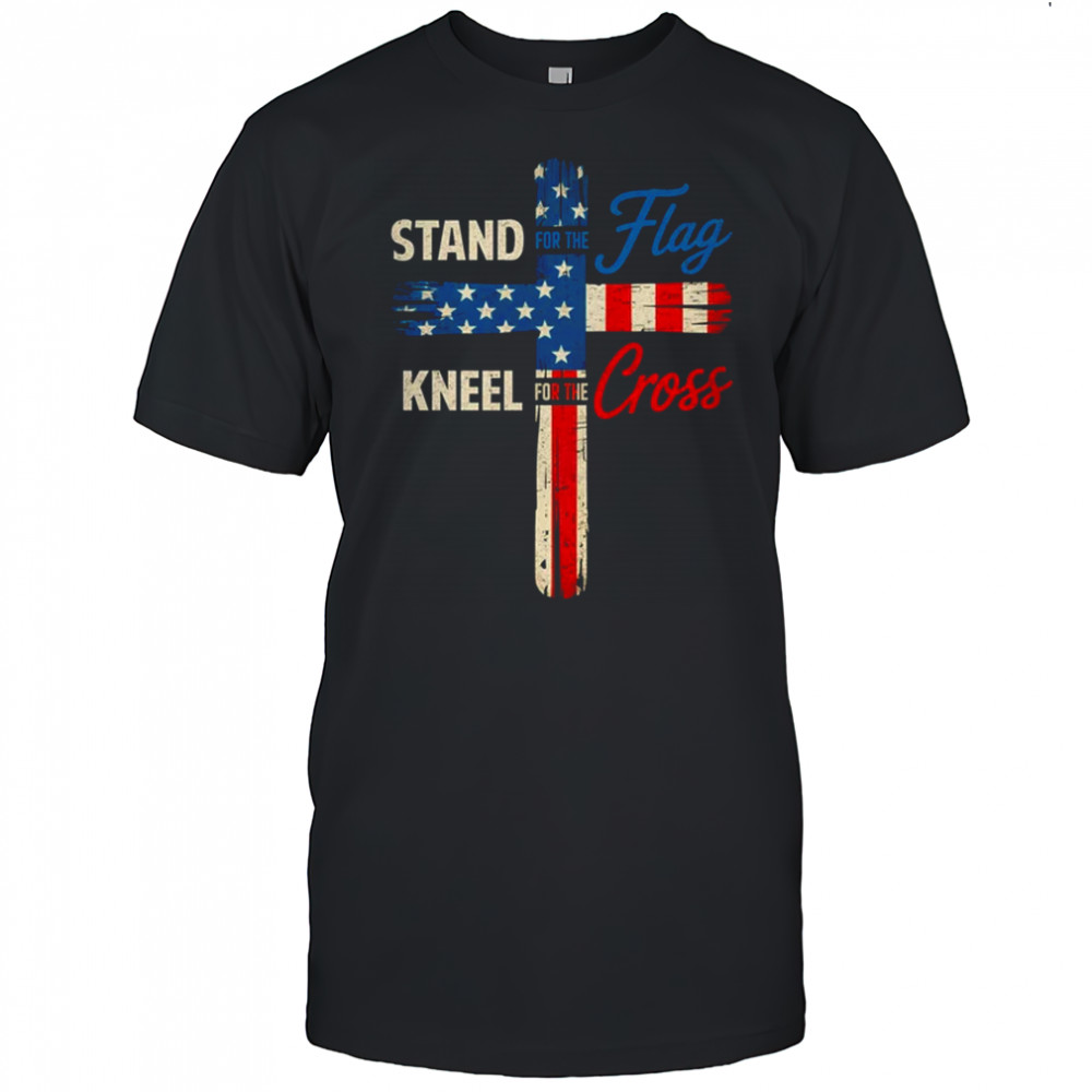 USA Flag Religious 4th Of July Christian Stand For The Flag shirt
