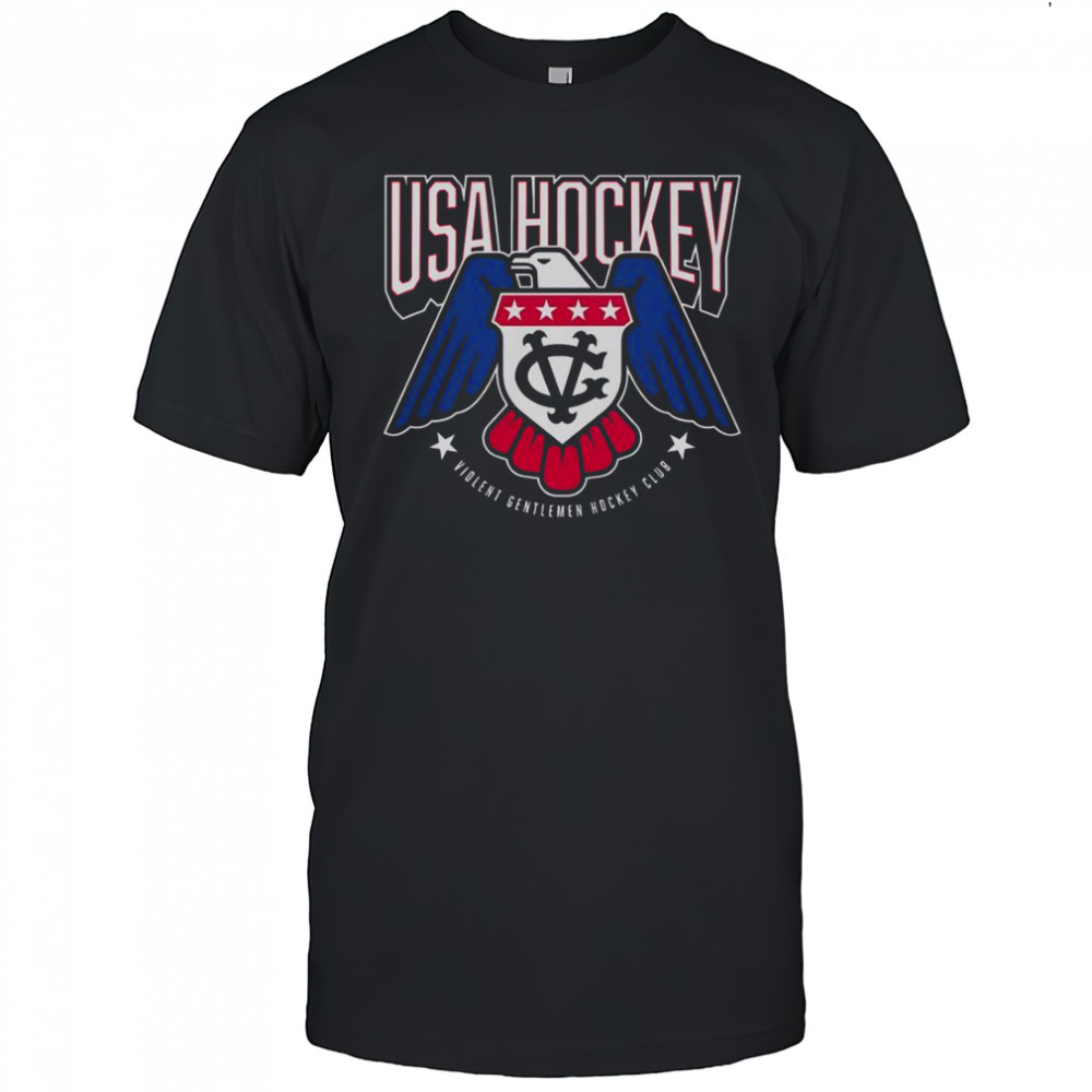USA Hockey Violent Gentlemen Hockey Club T-Shirt