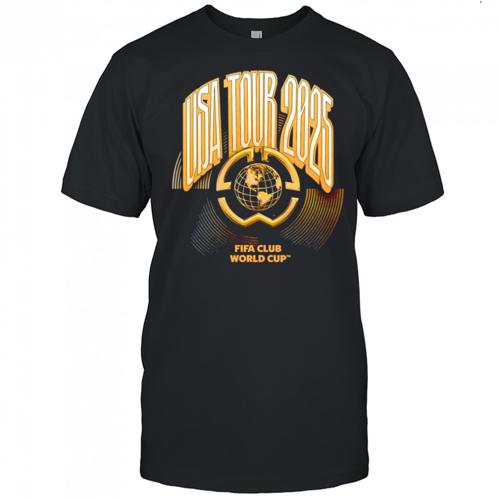USA Tour 2025 Fifa Club World Tour shirt