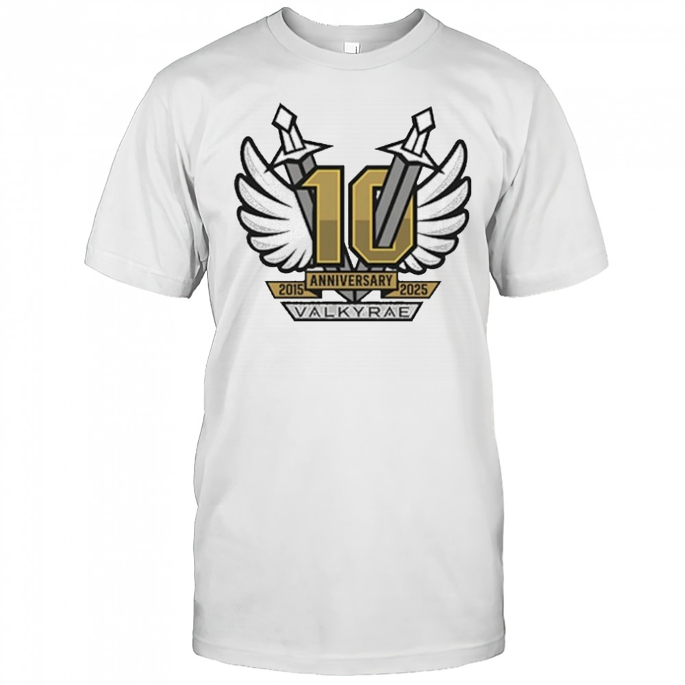 Valkyrae 10 Year Anniversary T-Shirt