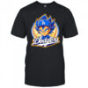 Vegeta Dragon Ball Z Dodgers baseball shirt