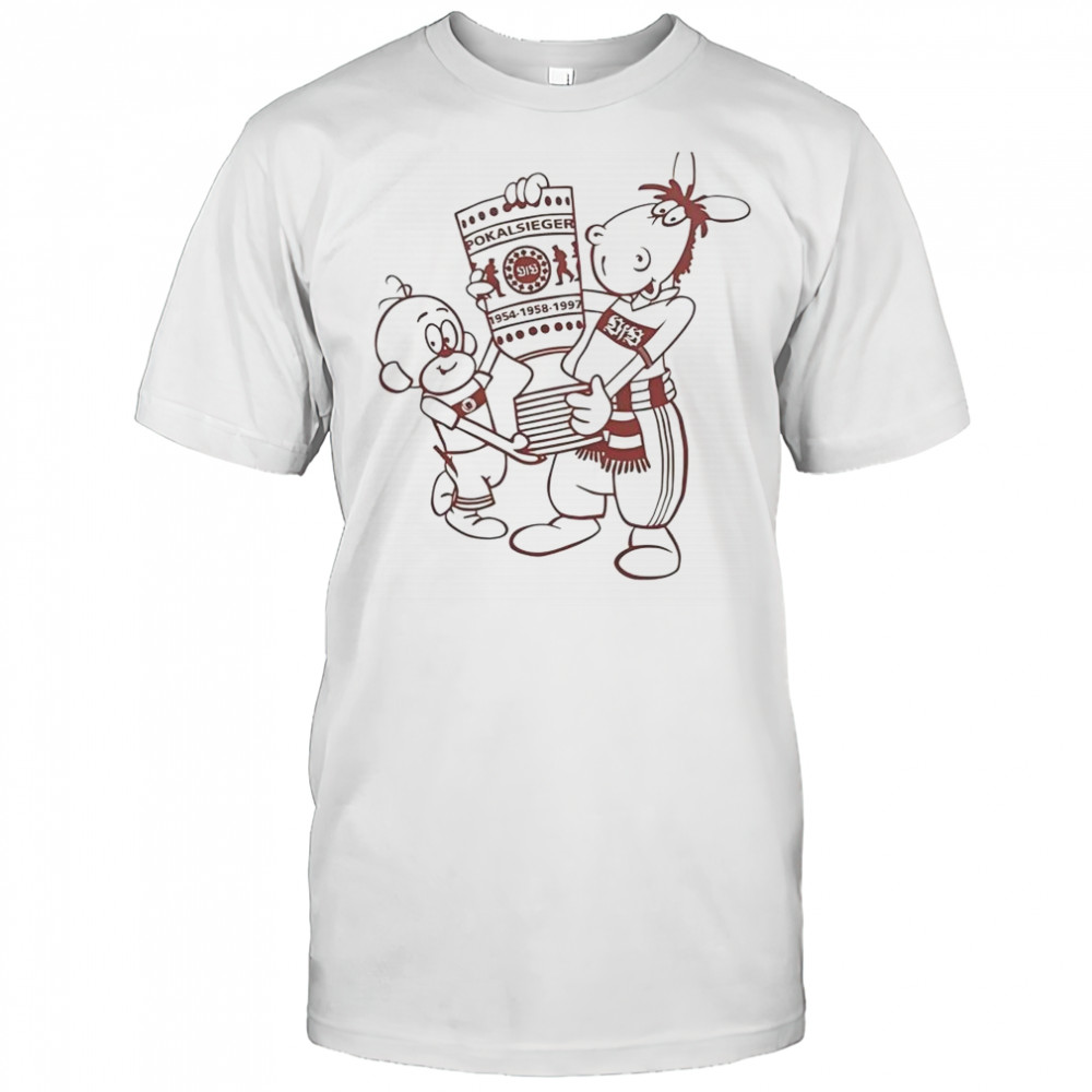VFB Pokal Final Äffle Und Pferdle T-Shirt