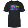 Vibrant Beach Life Skeleton shirt