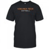 Virginia Tech Softball Logo Stack Shirt