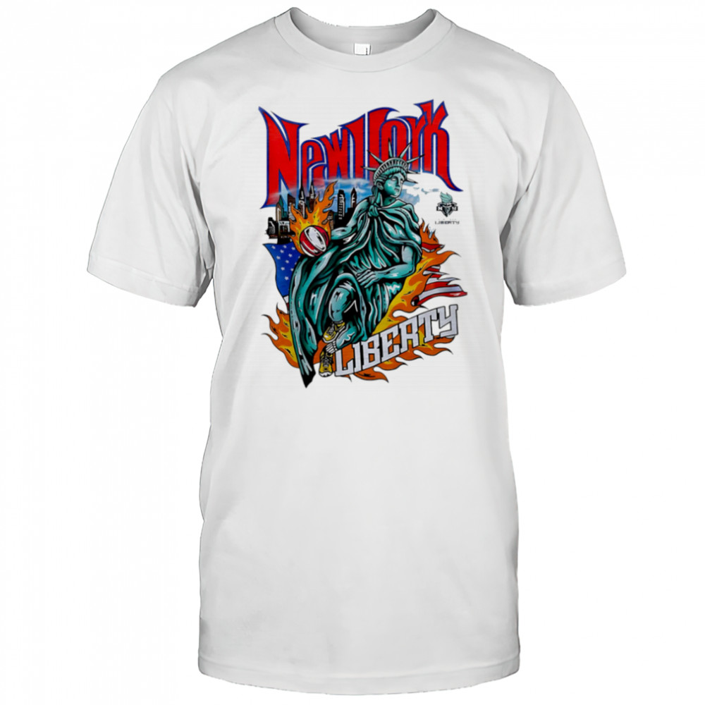 Warren Lotas New York Liberty shirt