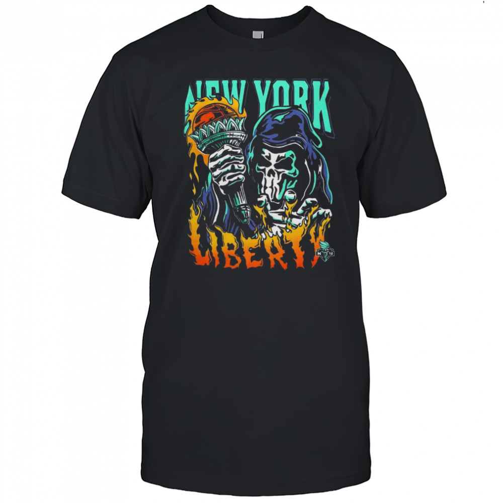 Warren Lotas New York Liberty Torch Shirt