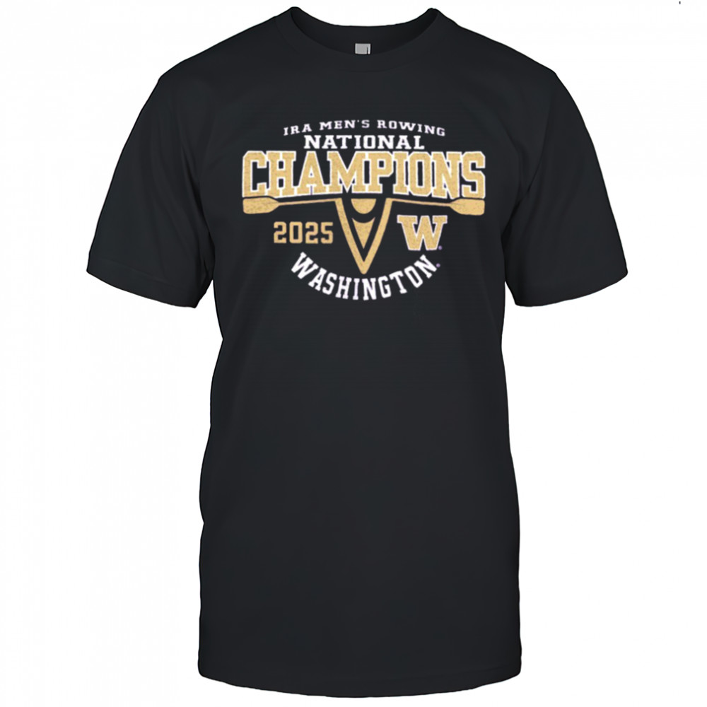 Washington Huskies 2025 IRA Men’s Rowing National Champions shirt