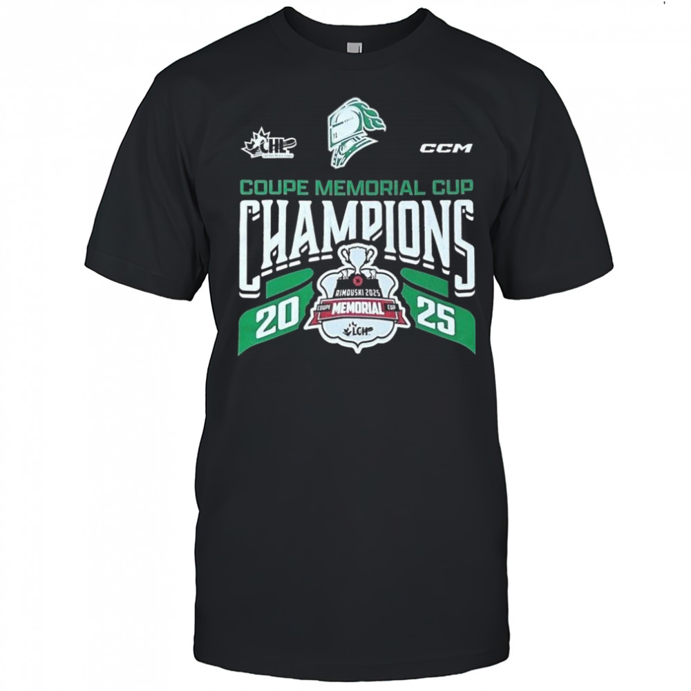 Wayne Gretzky Trophy 2025 Memorial Cup Champions Shirt