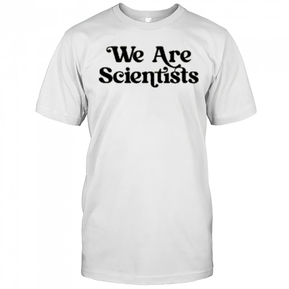 We Are Scientists Logo T-shirt