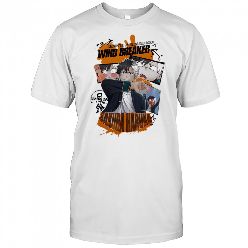 Wind Breaker Sakura Haruka shirt