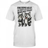 Wolf find friends who are as crazy as you and you’ll never need therapy shirt