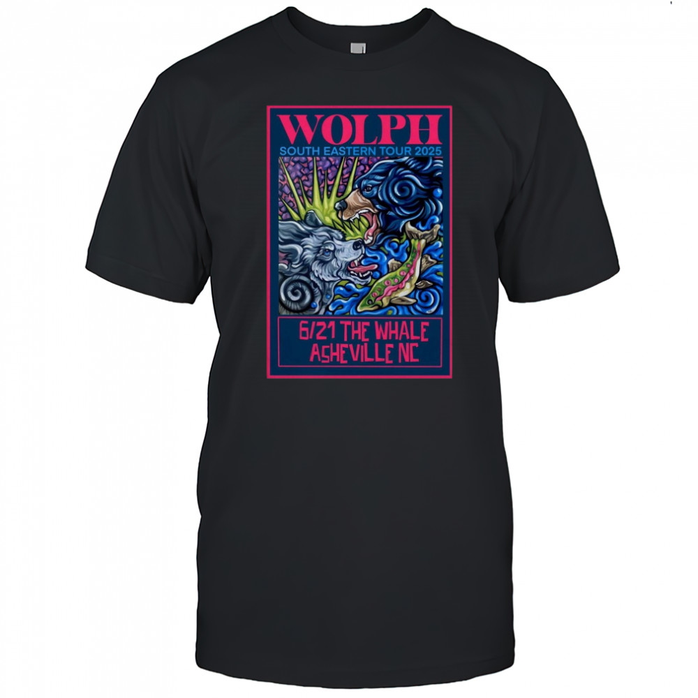 WOLF In Asheville NC On June 21 2025 Poster T-Shirt