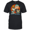 Woodstock Snoopy and Charlie Brown music is the answer shirt