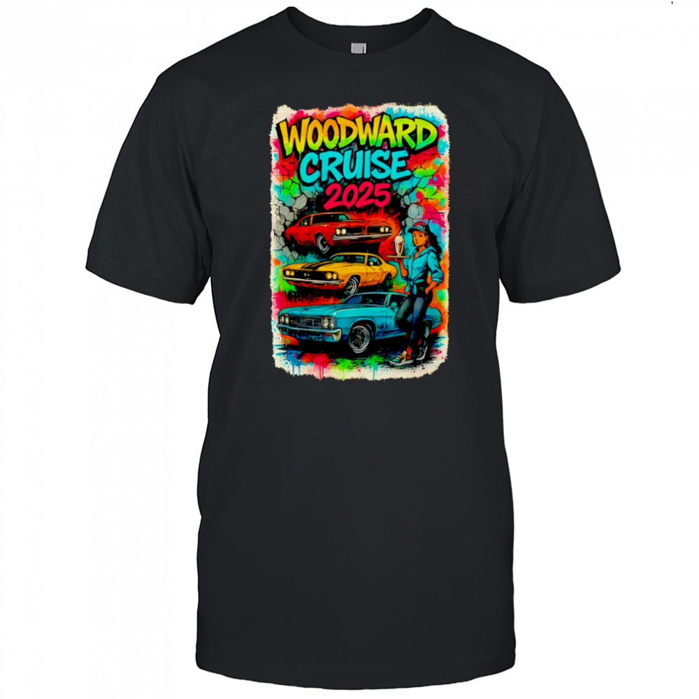 Woodward 2025 Graffiti Style pride shirt