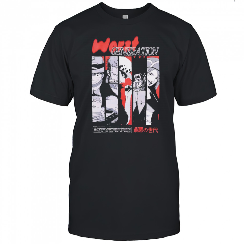 Worst Generation Panel T-Shirt