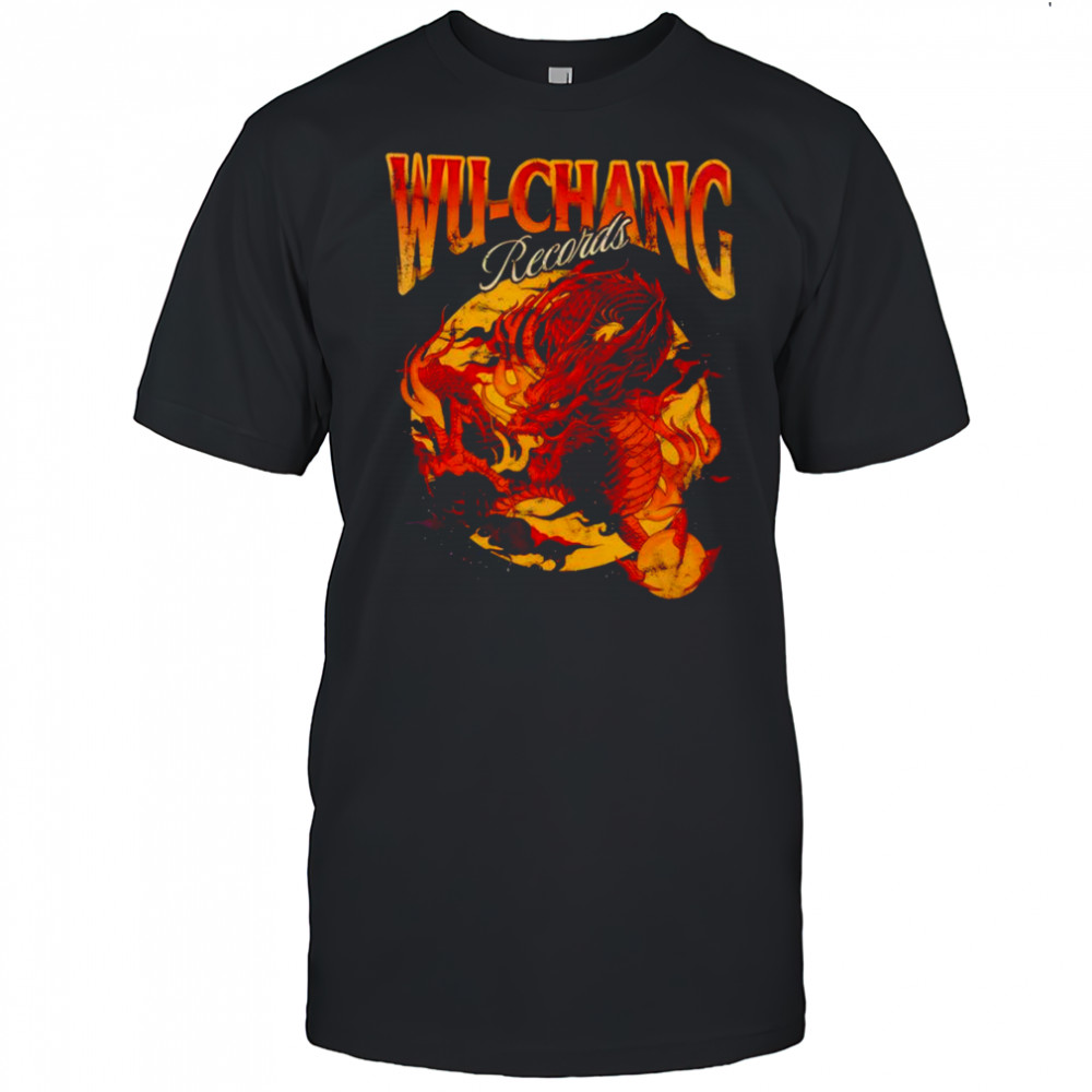 Wu-Chang records dragon shirt