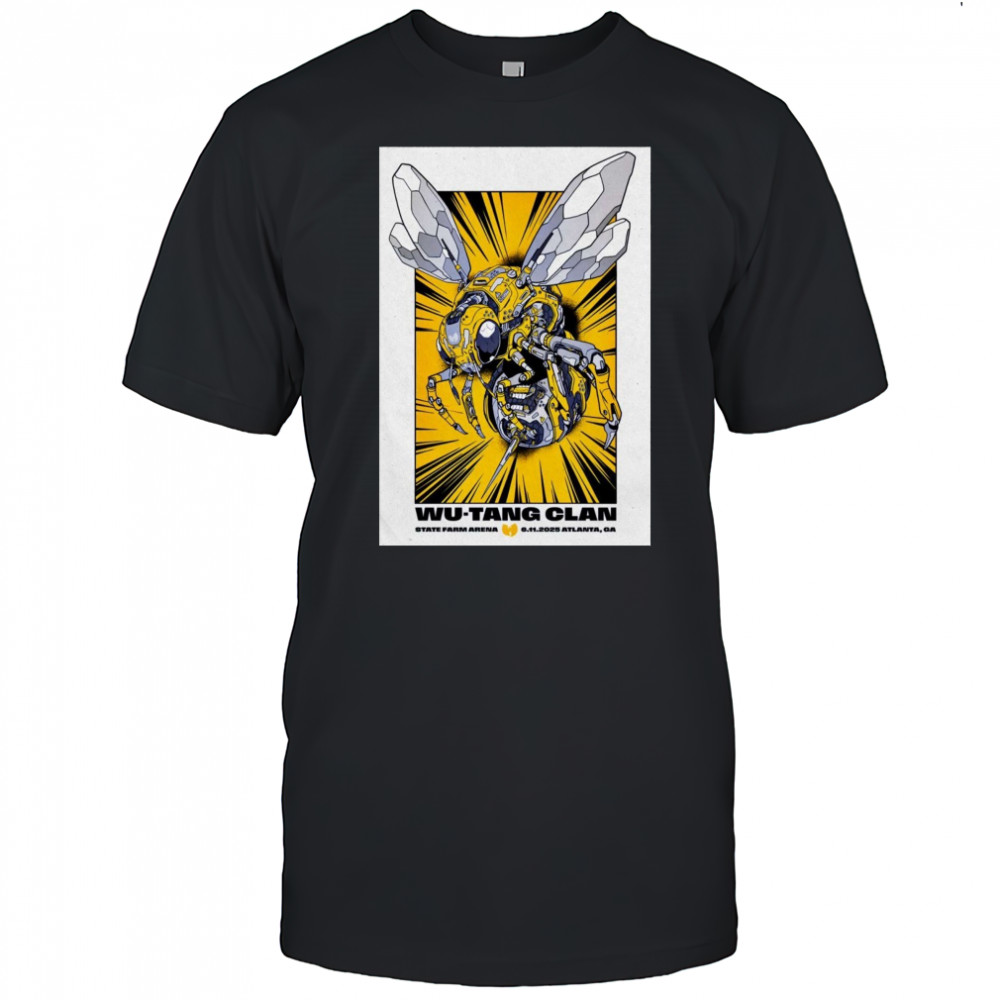 Wu Tang Clan Jun 11 2025 Atlanta GA Poster T-Shirt