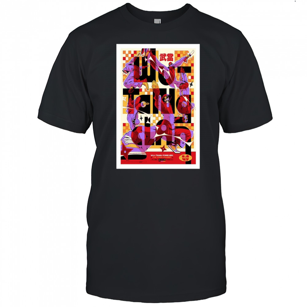Wu-Tang Clan On June 18 2025 In Phoenix AZ Tour Poster T-Shirt