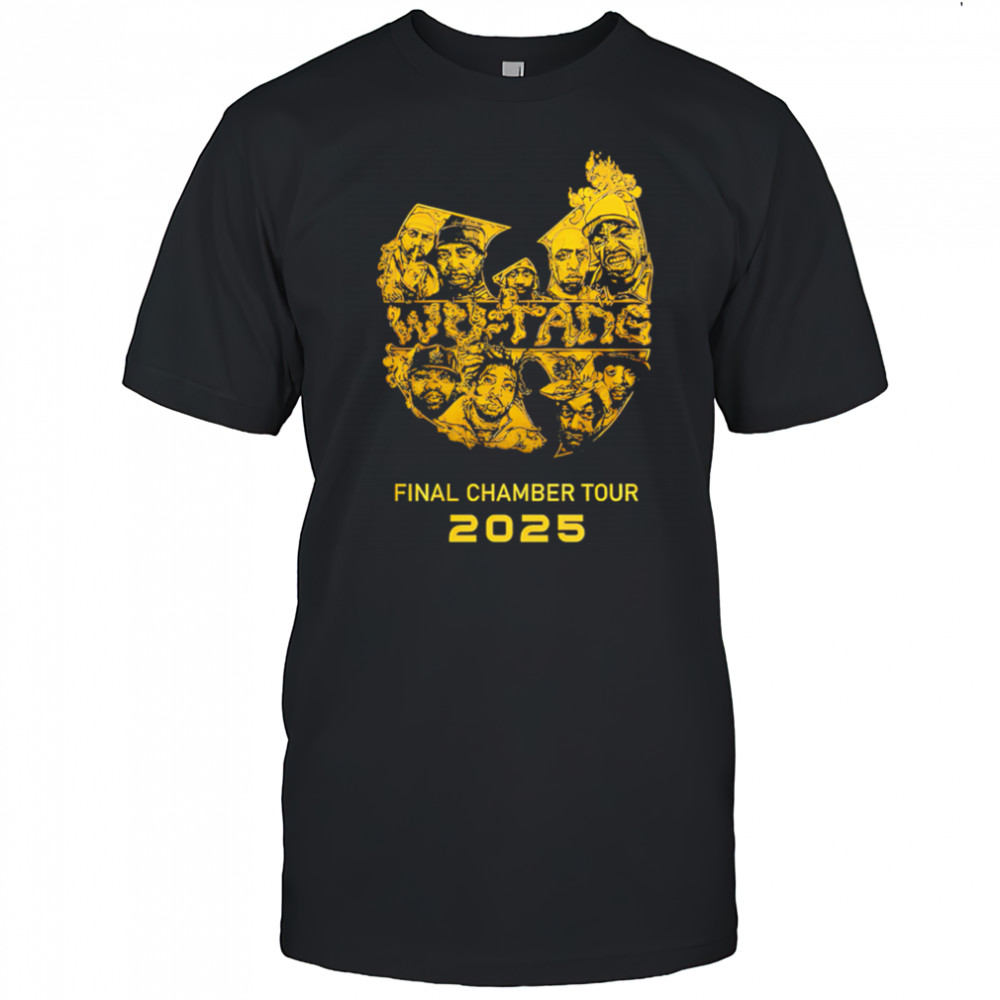 Wu-Tang Final Chamber Tour 2025 shirt