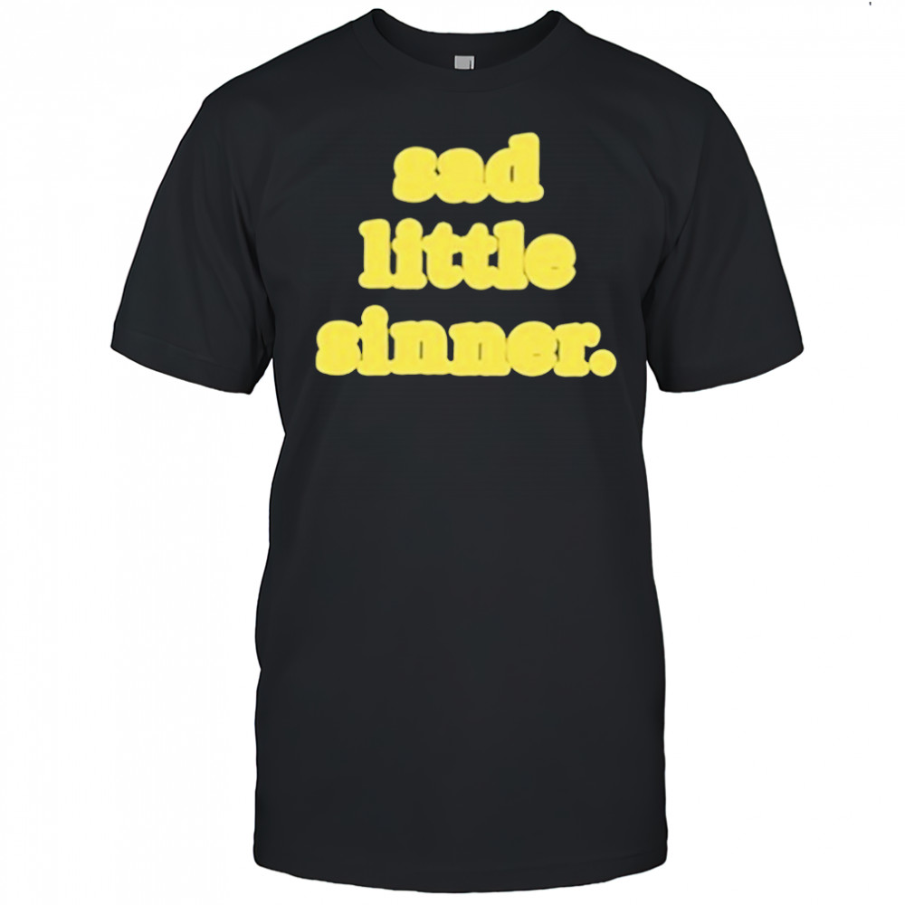 Yellow Sad Little Sinner T-Shirt