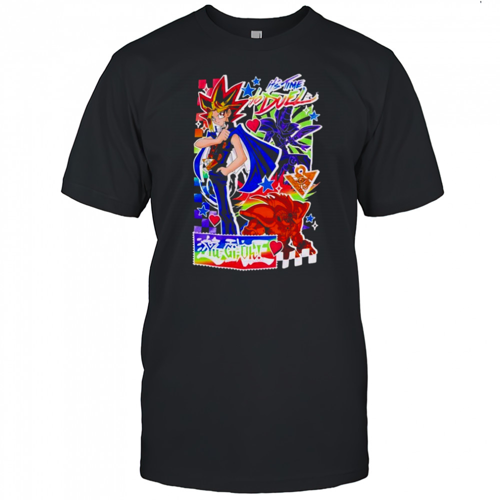 Yu-Gi-Oh duel rainbow shirt