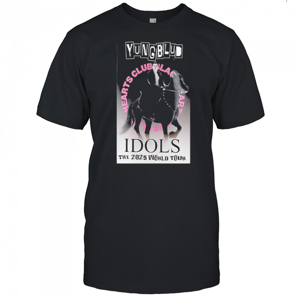 Yungblud Idols The 2025 World Tour Personalized Baseball shirt