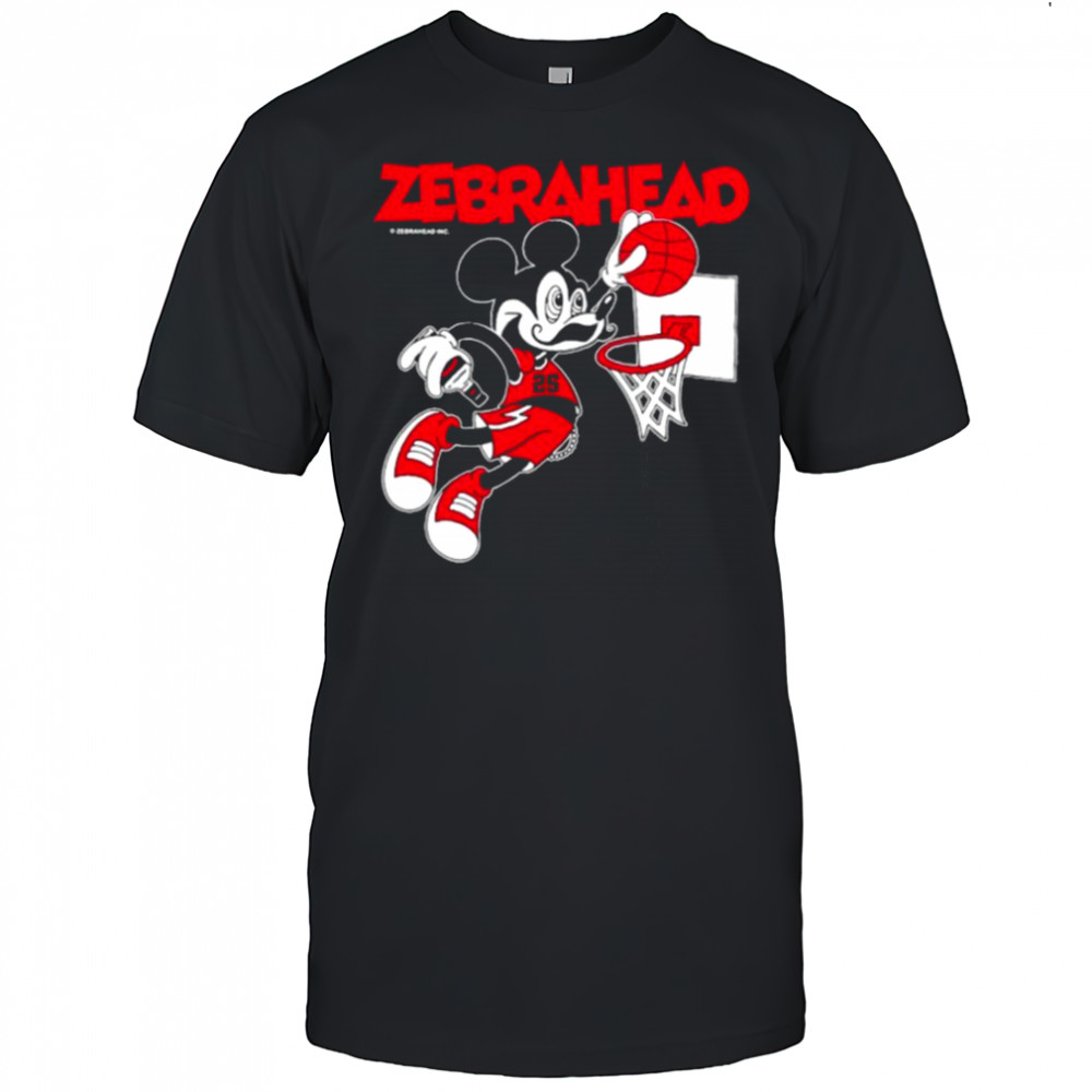 Zebrahead Mickey Mouse Slam Dunk T shirts