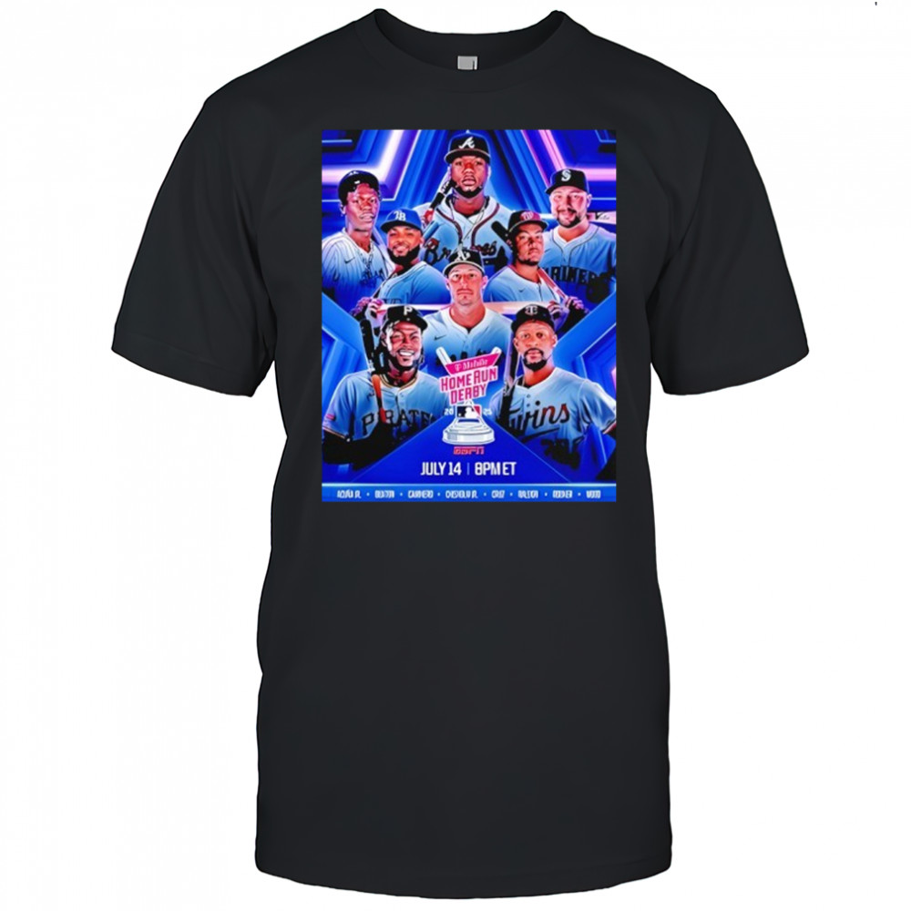2025 Mlb Home Run Derby Players Shirt