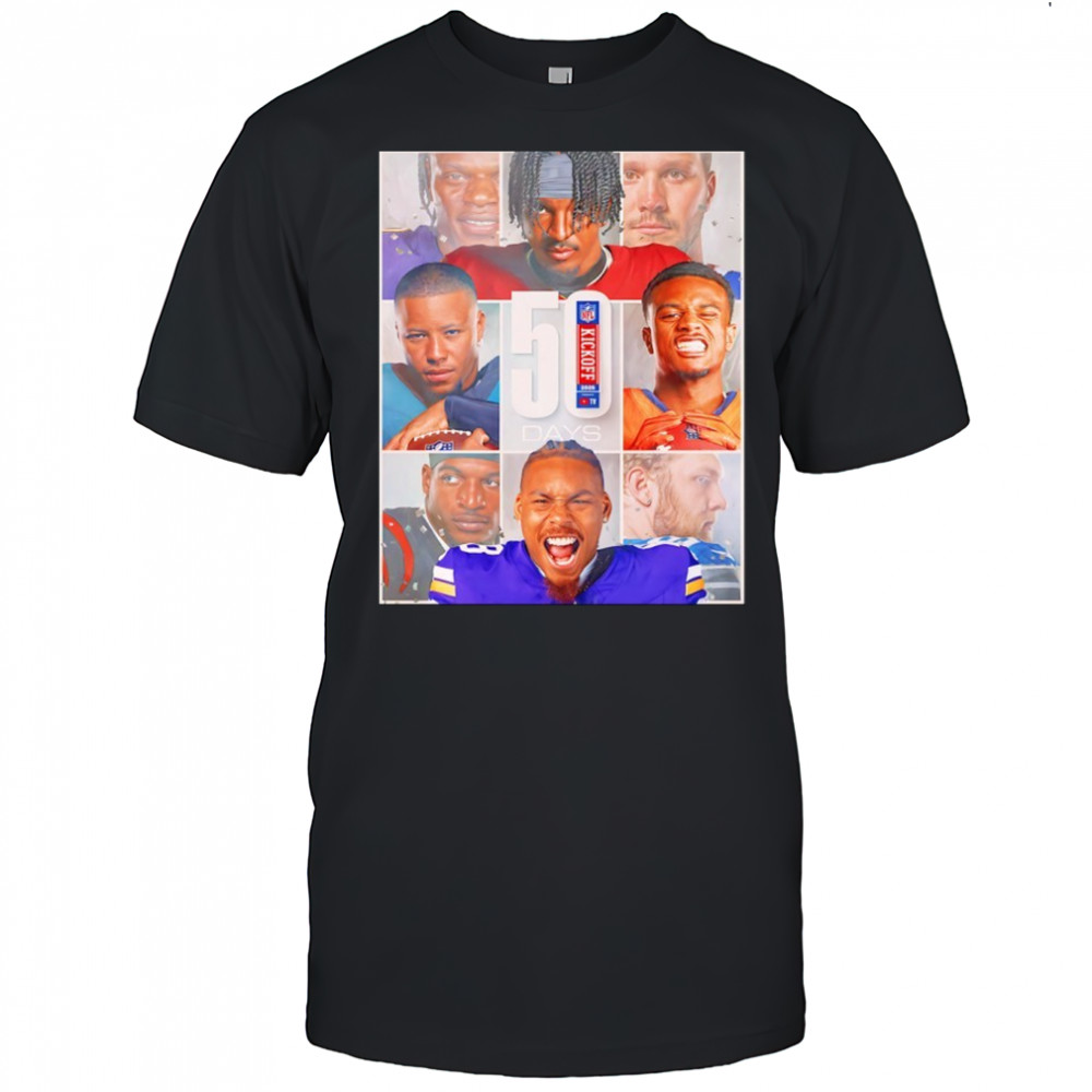 2025 NFL 50 Days Kickoff shirt