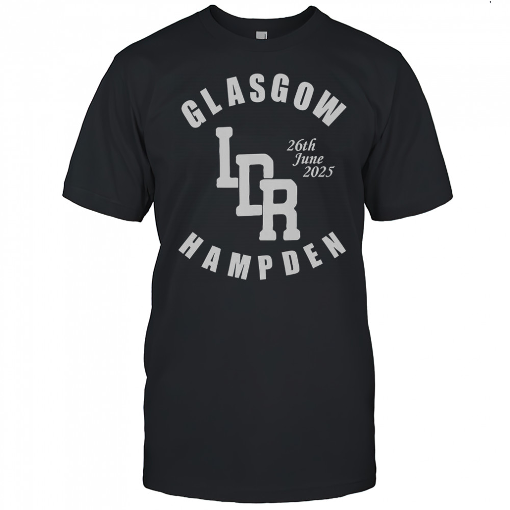 6th June 2025 Lana Del Rey Glasgow Hampden T-Shirt