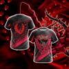 Black Rose Dragon - Yu-Gi-Oh Unisex 3D T-shirt