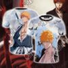 Bleach Kurosaki Ichigo Unisex 3D T-shirt