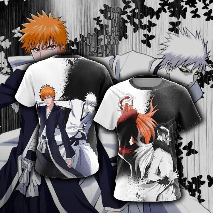 Bleach - Kurosaki and Shirosaki New Unisex 3D T-shirt