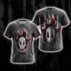 Bleach Skull Unisex 3D T-shirt