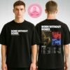 Born Without Bones Solo Acoustic Tour Poster At Multiple Cities In USA On July To September 2025 Lightning And Portrait Artwork Two Sides Unisex T-Shirt
